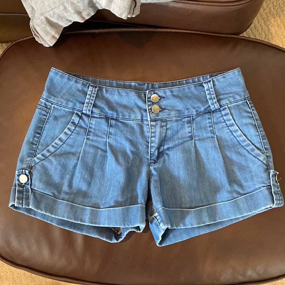 Harper blue jeans shorts, size 27